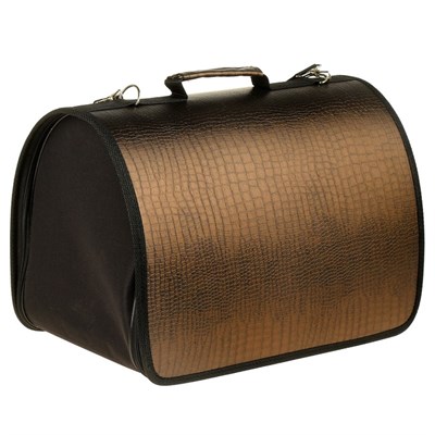 Сумка-переноска 40 х 25 х 27  см, искусственная кожа - фото 2022319