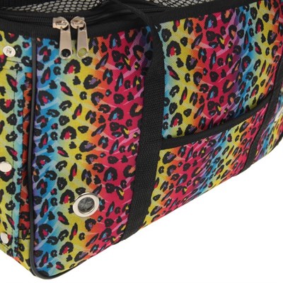 Сумка-переноска с дополнительным окном, 35 х 16 х 23 см, микс цветов - фото 2022337