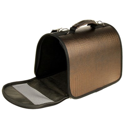 Сумка-переноска 31 х 20,5 х 22 см, искусственная кожа - фото 2022363