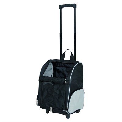 Транспортная сумка Trixie, 36 х 50 х 27 см, черный/серый - фото 2022368