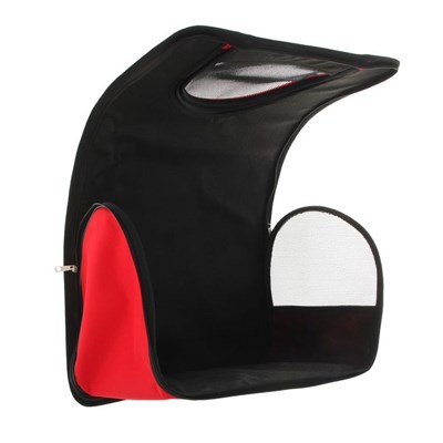 Сумка-переноска с 2 входами, 46 х 28,5 х 30 см, красная - фото 2022463