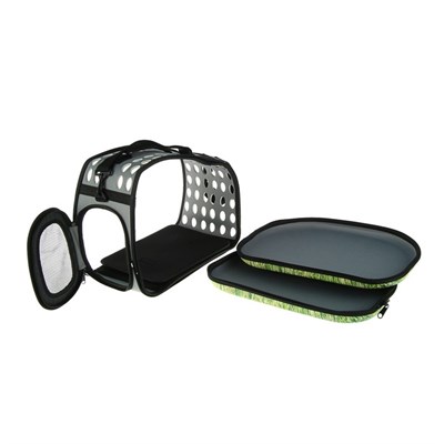 Складная сумка-переноска с отдельным входом, материал EVA, 42 х 27 х 32 см, дизайн со щенком 28306 - фото 2022483