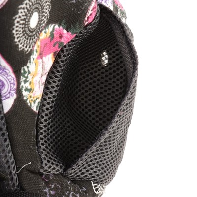 Рюкзак для переноски животных (окно открывается и крепится на магнит), 36 х 14,5 х 41 см - фото 2022516