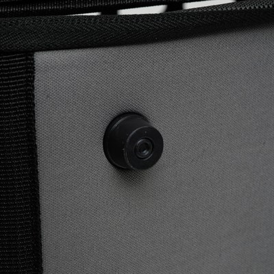 Складная сумка-переноска с отдельным входом, материал EVA, 43,5 х 28 х 33 см, серая - фото 2022553