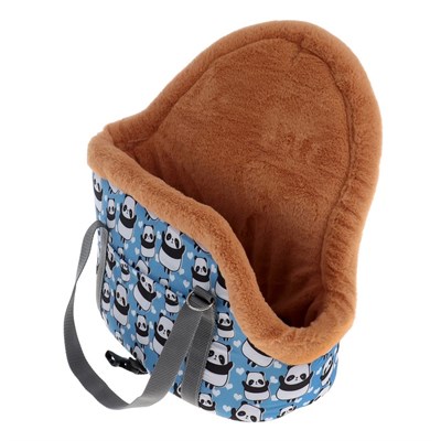 Сумка-переноска с клапаном Зооник, 44 х 23 х 18 см, микс - фото 2022611