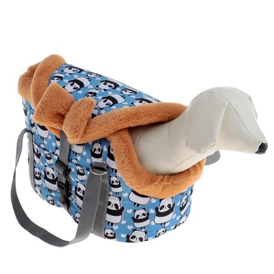 Сумка-переноска с клапаном Зооник, 44 х 23 х 18 см, микс - фото 2022613