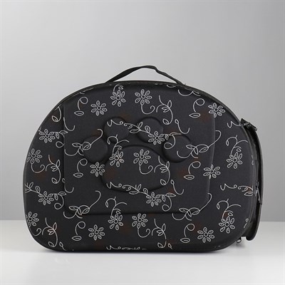 Складная сумка-переноска с отдельным входом, материал EVA, 43,5 х 28 х 33 см, черная - фото 2022678