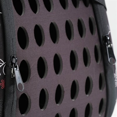 Складная сумка-переноска с отдельным входом, материал EVA, 43,5 х 28 х 33 см, черная - фото 2022680