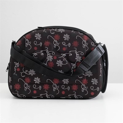 Складная сумка-переноска с отдельным входом, материал EVA, 43,5 х 28 х 33 см, черная - фото 2022681