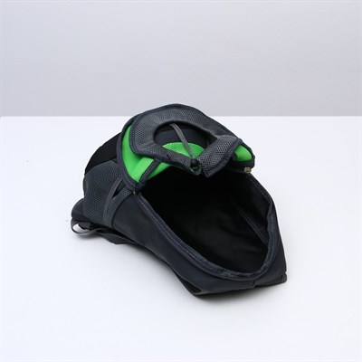 Рюкзак для переноски животных с креплением на талию, 31 х 15 х 39 см, зеленый - фото 2022744