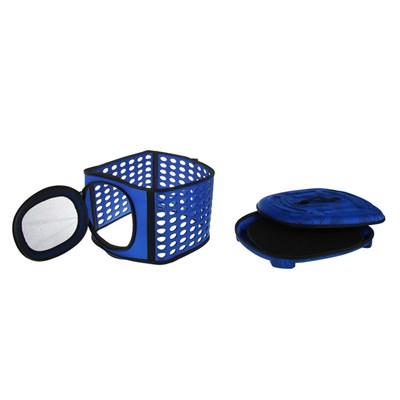 Складная сумка-переноска большая, материал EVA, 42,5 х 37,5 х 29,5 см, синяя - фото 2022747