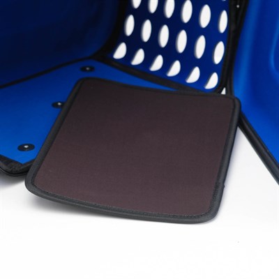 Складная сумка-переноска с отдельным входом, материал EVA, 43,5 х 28 х 33 см, синяя - фото 2022761