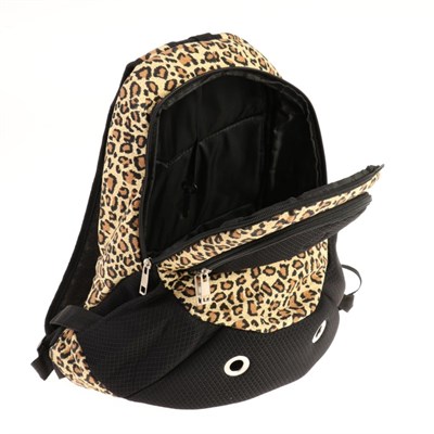 Рюкзак для переноски животных (окно открывается и крепится на магнит), 36 х 14,5 х 41 см - фото 2022796