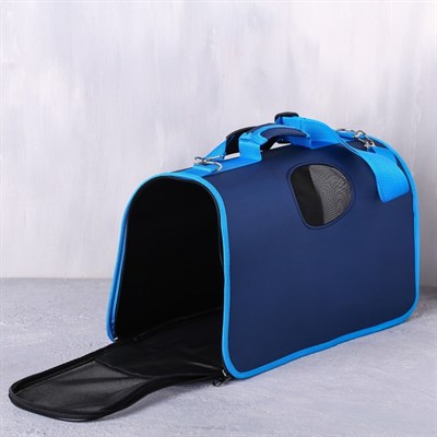 Сумка-переноска раскладная «Кто это тут у нас?» 45x27x20 см - фото 2022805