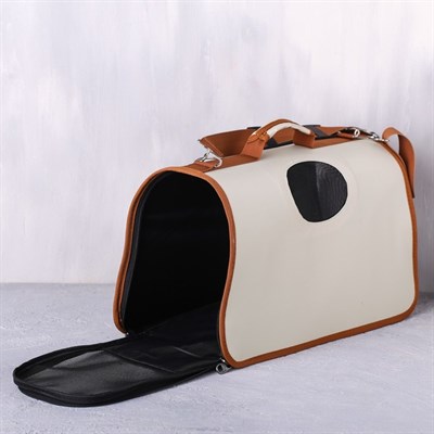 Сумка-переноска раскладная «Отказался идти пешком» 45x27x20 см - фото 2022811