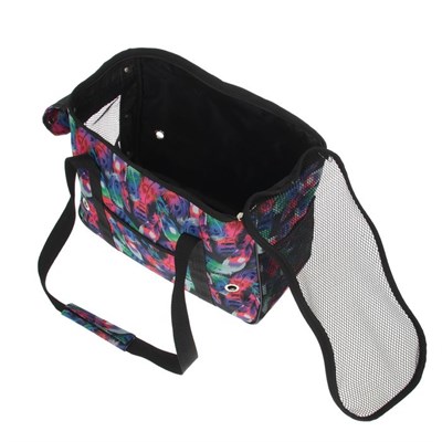 Сумка-переноска с дополнительным окном, 39 х 18 х 29 см, микс цветов - фото 2022862