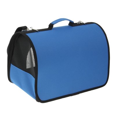 Сумка-переноска с 2 входами, 49 х 30 х 35 см, синяя - фото 2022864