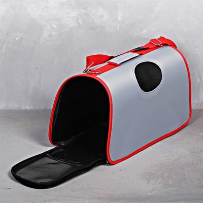 Сумка-переноска раскладная «Погнали!» 45x27x20 см - фото 2022883