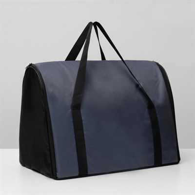 Сумка-переноска для животных "Туннель", нейлон, 49 х 31 х 35 см, микс цветов - фото 2022965