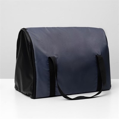 Сумка-переноска для животных "Туннель", нейлон, 49 х 31 х 35 см, микс цветов - фото 2022966