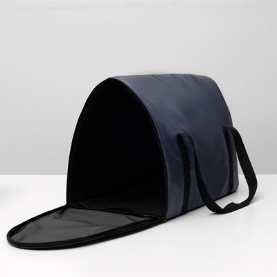 Сумка-переноска для животных "Туннель", нейлон, 49 х 31 х 35 см, микс цветов - фото 2022967