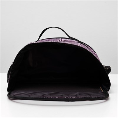 Сумка-переноска для животных раскладная полукруглая, нейлон, 41 х 20 х 23 см, микс расцветок - фото 2022982