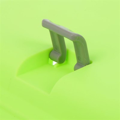 Переноска пластиковая "Неон", 48 х 32 х 29,5 см, вес животного до 5 кг, зеленая - фото 2023091