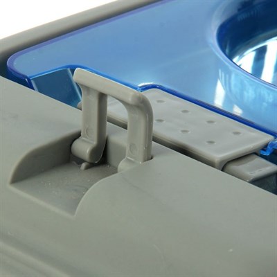 Переноска с откидной прозрачной крышей, 48 х 33 х 29,5 см, вес животного до 4 кг, микс - фото 2023125