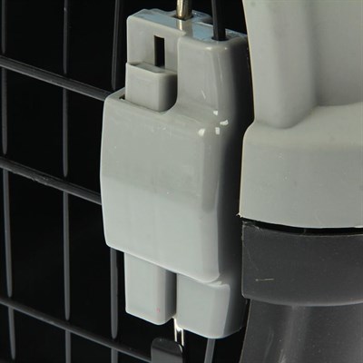 Переноска с откидной прозрачной крышей, 48 х 33 х 29,5 см, вес животного до 4 кг, микс - фото 2023126