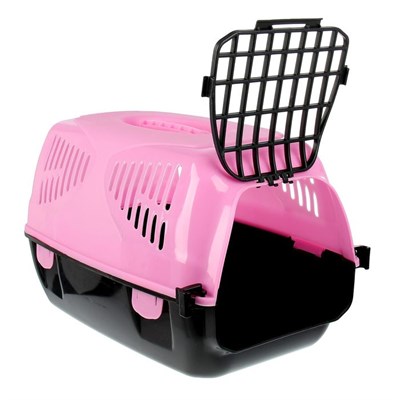 Переноска для животных  "Сириус", 33,5х31х50 см, цвет розовый - фото 2023128