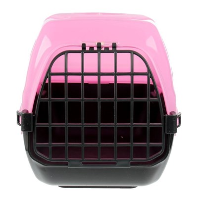Переноска для животных  "Сириус", 33,5х31х50 см, цвет розовый - фото 2023129