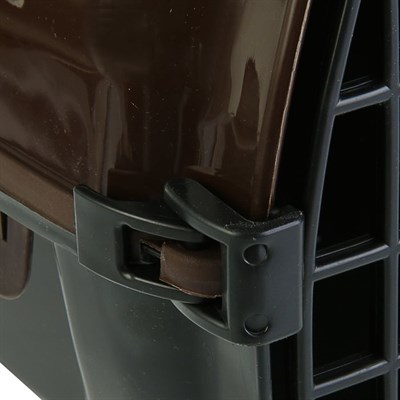 Переноска для животных "Сириус", 33,5 х 31 х 50 см, цвет шоколад - фото 2023173