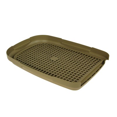 Переноска с пластиковой дверкой Soft, до 10 кг, с решеткой, коричневая - фото 2023204