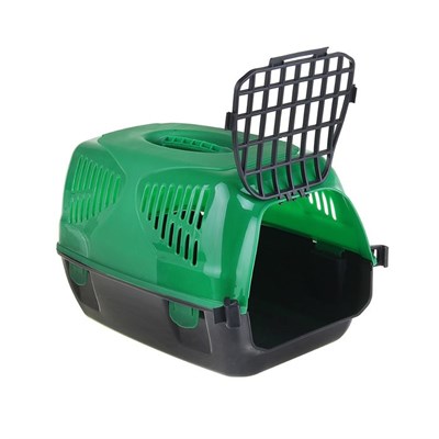 Переноска для животных  "Сириус", 33,5х31х50 см, цвет зелёный - фото 2023208