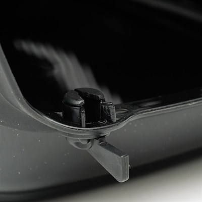 Переноска для животных до 9 кг "Пижон", металлическая дверь, 43 х 29 х 27,5 см, чёрная - фото 2023275