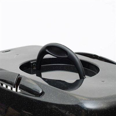 Переноска для животных до 9 кг "Пижон", металлическая дверь, 43 х 29 х 27,5 см, чёрная - фото 2023277