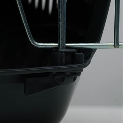 Переноска для животных до 9 кг "Пижон", металлическая дверь, 43 х 29 х 27,5 см, серая - фото 2023293