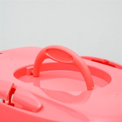 Переноска для животных до 9 кг "Пижон", металлическая дверь, 43 х 29 х 27,5 см, коралловая - фото 2023334