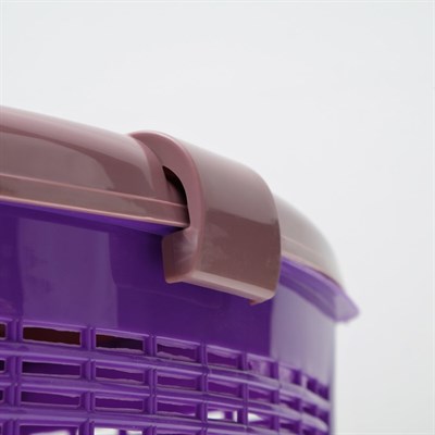Переноска для собак и кошек, фиолетовая,  47х36х27,5 см - фото 2023364