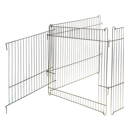 Вольер 6 секций, 60 х 50 см, чёрный - фото 2023488