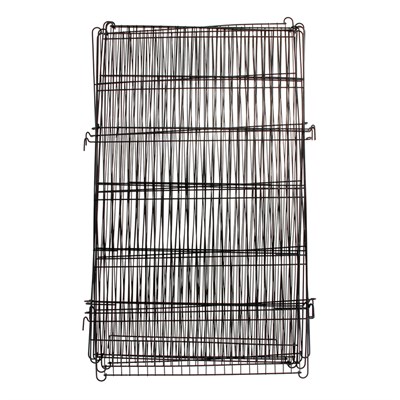 Вольер 6 секций, 60 х 60 см, чёрный - фото 2023512