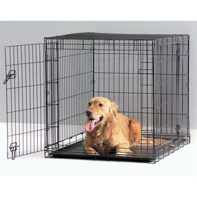 Клетка Dog Сottage для собак, 50 см, чёрная - фото 2023525