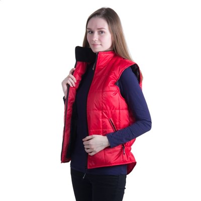 Жилет для активного отдыха «Амазонка», размер 54, цвет красный - фото 2025846