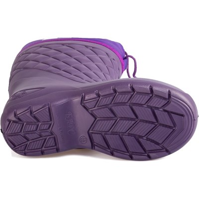 Сапоги женские «Панда» из ЭВА с утеплителем, размер 37-38, цвет фиолетовый - фото 2026519