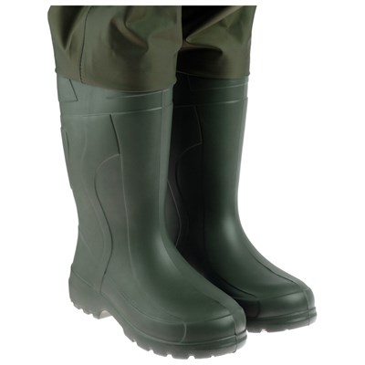 Сапоги (полукомбинезон) TORVI ЭВА «Перекат» без вкладыша, цвет олива, размер 43-44/XL (54-56) - фото 2027364