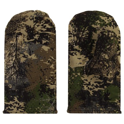 Варежки рыбацкие утеплённые флисом, мембрана, цвет микс - фото 2027429