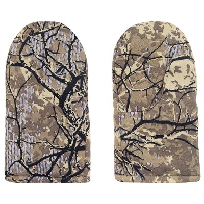 Варежки рыбацкие утеплённые флисом, смесовка, цвет микс - фото 2027439