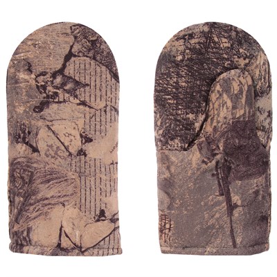 Варежки рыбацкие утеплённые флисом, смесовка, цвет микс - фото 2027440