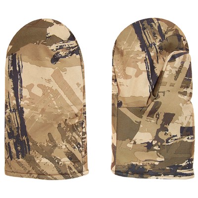 Варежки рыбацкие утеплённые флисом, смесовка, цвет микс - фото 2027442