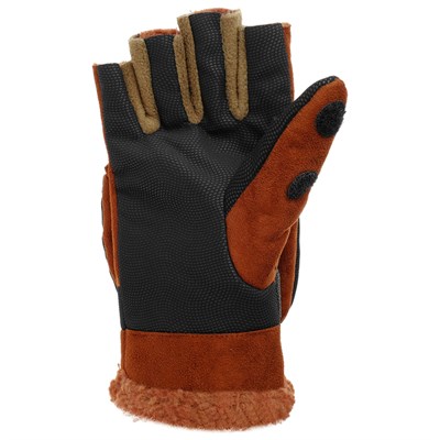 Перчатки-варежки ветрозащитные NORFIN, отстёгивающиеся, размер L - фото 2027450